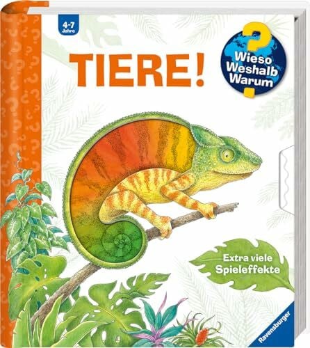 Weinhold, Angela Wieso? Weshalb? Warum?: Tiere!: Wissen Spaß Spieleffekte