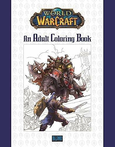 Blizzard Entertainment World of Warcraft: An Adult Coloring Book