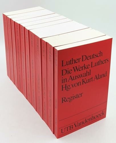 Aland, Kurt Luther Deutsch. Die Werke Luthers in Auswahl Hg. von Kurt Aland