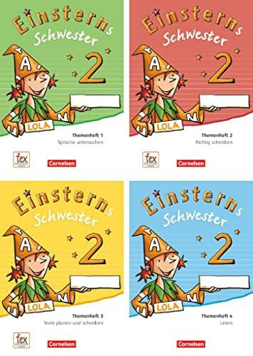 Famulla, Susanne Einsterns Schwester - Sprache und Lesen - Neubearbeitung: 2. Schuljahr - Themenhefte 1-4 und Projektheft mit Schuber: Verbrauchsmaterial (Einsterns ... und Lesen - Ausgabe 2015, 2. Schuljahr)