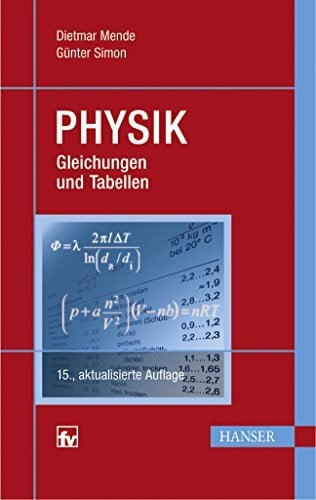 Simon, Günter Physik: Gleichungen und Tabellen