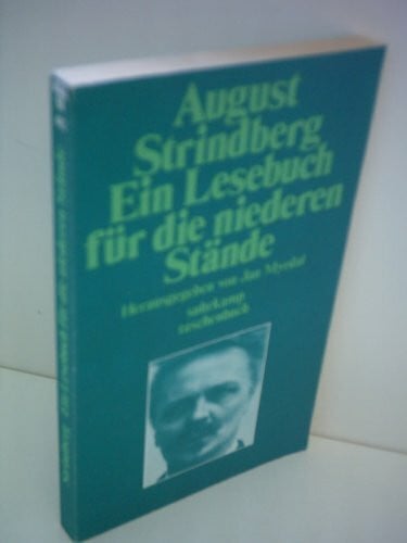 August Strindberg Ein Lesebuch für die niederen Stände
