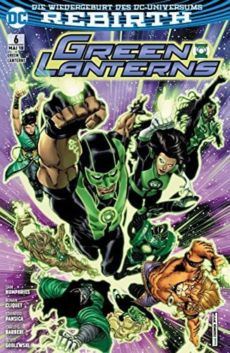 Pansica, Eduardo Green Lanterns: Bd. 6: Am Anfang der Zeit