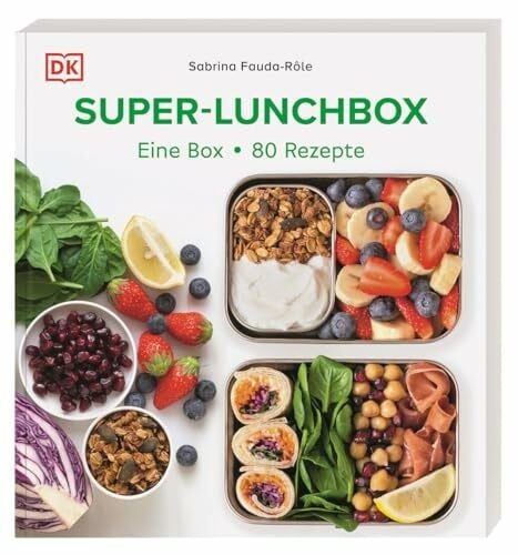 Krabbe, Wiebke Super-Lunchbox: Eine Box – 80 Rezepte: Über 80 abwechslungsreiche Meal-Prep-Rezepte für Genießer (Gesund und bunt)