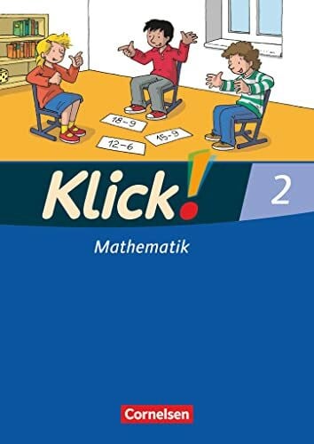 Strakerjahn, Almut Klick! Mathematik - Unterstufe, Förderschule - Lehrwerk für Lernende mit Förderbedarf - 2. Schuljahr: Schulbuch mit Kartonbeilage