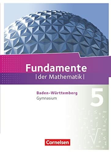 von Scholz, Andreas Fundamente der Mathematik - Baden-Württemberg ab 2015 - 5. Schuljahr: Schulbuch