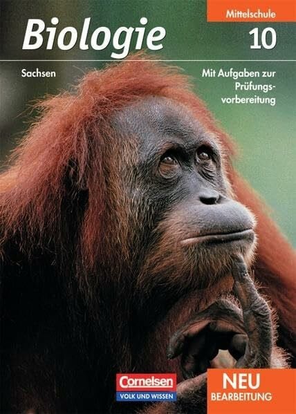 Kricke, Dr. Wolfgang Biologie - Ausgabe Volk und Wissen - Mittelschule Sachsen: 10. Schuljahr - Schülerbuch: Mit Aufgaben zur Prüfungsvorbereitung