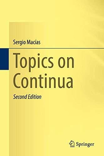 Macías, Sergio Topics on Continua