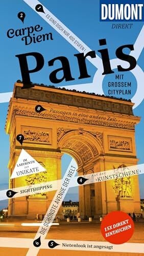 Kalmbach, Gabriele DUMONT direkt Reiseführer Paris: Mit großem Cityplan