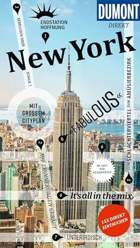 Moll, Sebastian DUMONT direkt Reiseführer New York: Mit großem Cityplan