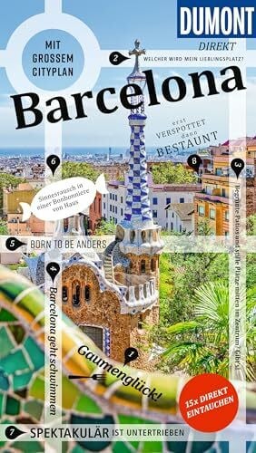 Martiny, Jonas DUMONT direkt Reiseführer Barcelona: Mit großem Cityplan