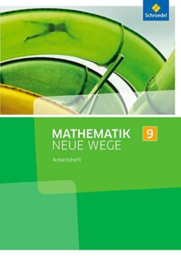 Zacharias, Martin Mathematik Neue Wege SI - Ausgabe 2013 für Nordrhein-Westfalen, Hamburg und Bremen G8: Arbeitsheft 9