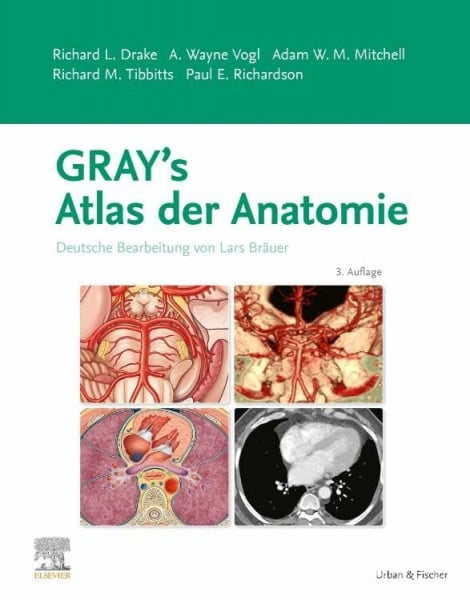 Mitchell, Adam W.M. Gray's Atlas der Anatomie: Deutsche Bearbeitung von Lars Bräuer