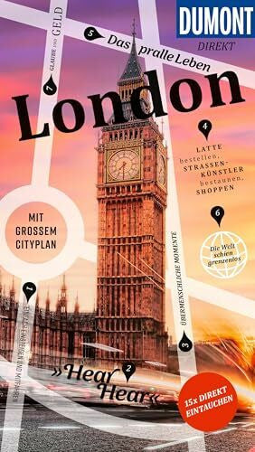 Eisenschmid, Rainer DUMONT direkt Reiseführer London: Mit großem Cityplan