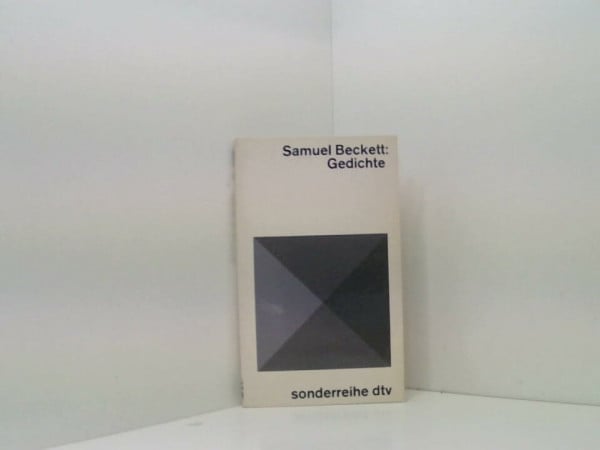 Beckett, Samuel: Gedichte.