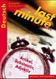 Nierlich, Karin Compact Schülerhilfen, last minute, Artikel, Substantiv, Adjektiv, 5. Klasse, neue Rechtschreibung (Last Minute Schülerhilfen)