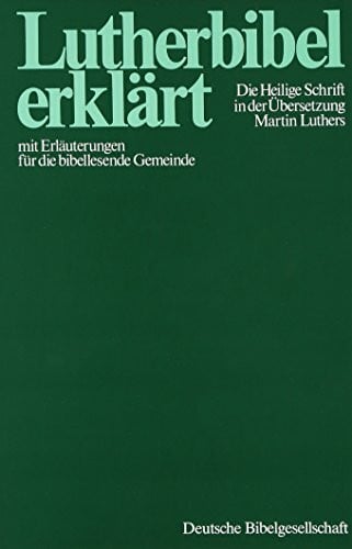 Bibelausgaben, Lutherbibel erklärt, (Nr.1782)
