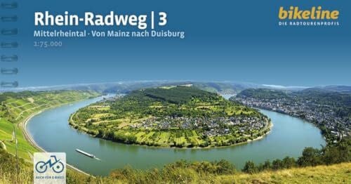 Verlag Esterbauer GmbH Rhein-Radweg / Rhein-Radweg Teil 3: Mittelrheintal · Von Mainz nach Duisburg, 304 km, 1:75.000, GPS-Tracks Download, LiveUpdate, Übernachtungsverzeichnis