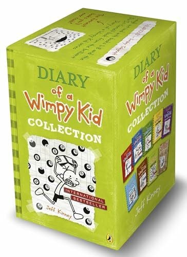 Kinney, Jeff Diary of a Wimpy Kid 9 Book Slipcase (green)