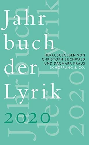 Dagmara Kraus (Hrsg.) Jahrbuch der Lyrik 2020