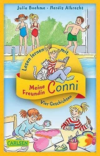 Albrecht, Herdis Lesen lernen mit Conni: Vier Conni-Geschichten zum Lesenlernen: Conni und der Frechdachs / Conni ist nicht feige / Conni und der verlorene Drachen / ... Sternen: Für Leseanfänger*innen ab 6 Jahren