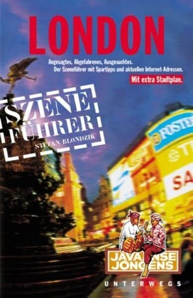 Blondzik, Stefan Szeneführer, London mit Stadtplan: Szeneführer mit Plan (Javaanse Jongens unterwegs)