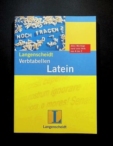 Müller, Annerose Langenscheidt Verbtabellen Latein