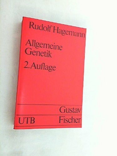 Piechocki, Reinhard Allgemeine Genetik (UTB S (Small-Format): Uni-Taschenbücher)