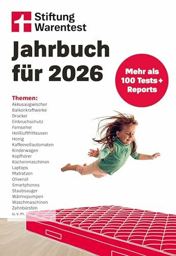Stiftung Warentest Stiftung Warentest Jahrbuch 2026: Mehr als 100 Tests + Reports
