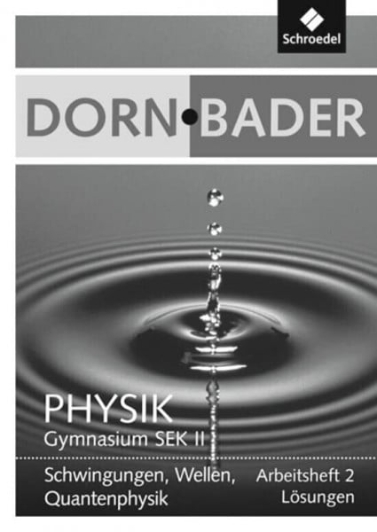 Dorn / Bader Physik SII - Ausgabe 2011: Lösungen zum Arbeitsheft 2 Schwingungen, Wellen, Interferenzphänomene (Dorn / Bader Physik SII: Arbeitshefte Ausgabe 2011)