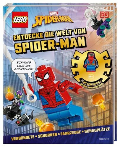 Hidalgo, Carolin LEGO® Marvel Spider-Man. Entdecke die Welt von Spider-Man: Mit exklusiver Spider-Man Minifigur. Für Fans und Kinder ab 6 Jahren
