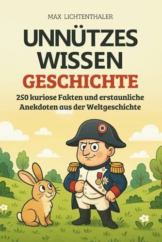 Lichtenthaler, Max Unnützes Wissen Geschichte: 250 kuriose Fakten und erstaunliche Anekdoten aus der Weltgeschichte | Das perfekte Geschenk für Neugierige, Geschichtsfans und alle, die gern staunen