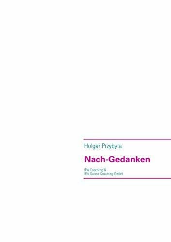 Przybyla, Holger Nach-Gedanken