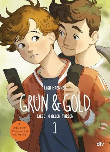 Brenner, Lisa Grün & Gold – Liebe in allen Farben 1: Herzerwärmende Graphic Novel über die erste Liebe – mit charmantem Internatssetting | Mit exklusivem Bonusmaterial und Art Print