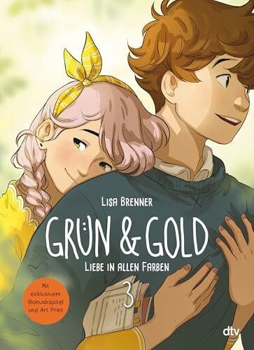 Brenner, Lisa Grün & Gold – Liebe in allen Farben 3: Herzerwärmende Graphic Novel über die erste Liebe – mit charmantem Internatssetting | Mit exklusivem Bonusmaterial und Art Print