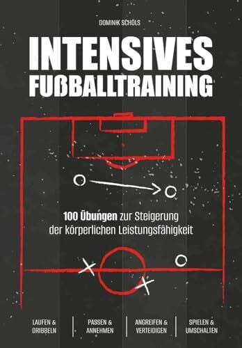 Schöls, Dominik Intensives Fussballtraining: 100 Übungen zur Steigerung der körperlichen Leistungsfähigkeit (Fußballtraining)