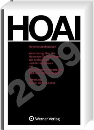 Locher, Horst HOAI 2009 - Honorartabellenbuch
