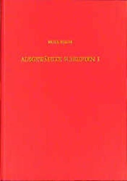 Simon, Erika Ausgewählte Schriften, 2 Bde., Bd.1, Griechische Kunst