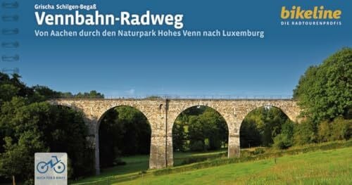 Verlag Esterbauer GmbH Vennbahn-Radweg: Von Aachen durch den Naturpark Hohes Venn nach Luxemburg, 1:50.000, 227 km, GPS-Tracks Download, LiveUpdate, Übernachtungsverzeichnis (Bikeline Radtourenbücher)