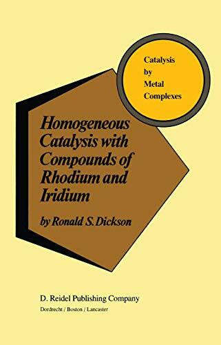 Dickson, R. Homogeneous Catalysis with Compounds of Rhodium and Iridium (Catalysis by Metal Complexes, Band 8)