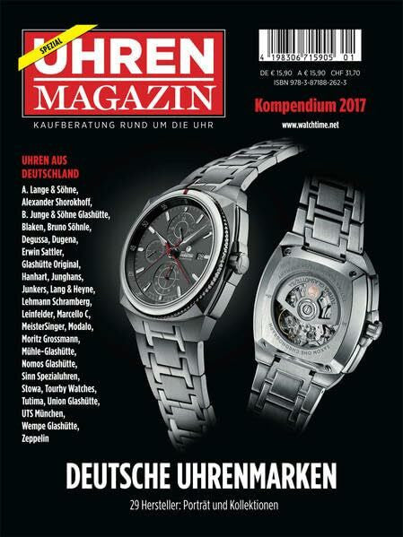 Ebner Verlag Ulm UHREN-MAGAZIN Spezial Kompendium 2014