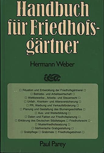 Handbuch für Friedhofsgärtner