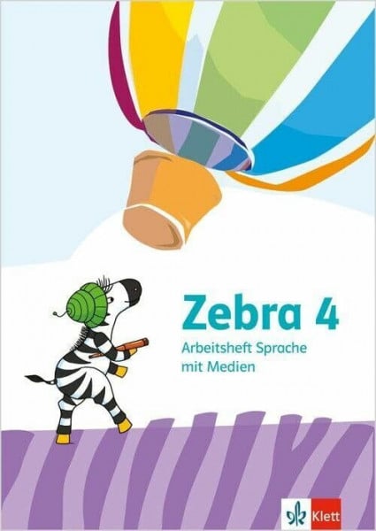 Zebra 4: Arbeitsheft Sprache mit Medien Klasse 4 (Zebra. Ausgabe ab 2024)