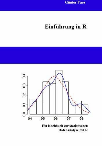 Faes, Günter Einführung in R: Ein Kochbuch zur statistischen Datenanalyse mit R