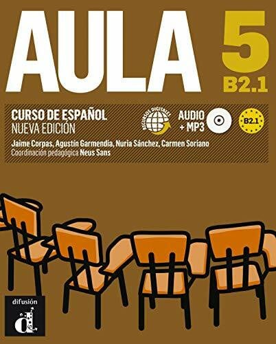Sánchez Quintana, Nuria Aula 5: Aula Nueva edición 5 Libro del alumno