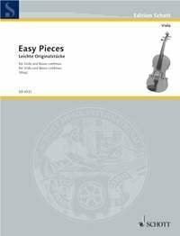 May, Helmut w. Easy Pieces: viola and basso continuo.
