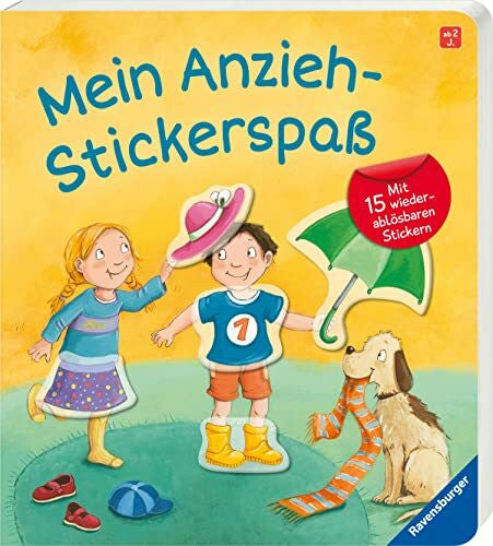 Orso, Kathrin Lena Mein Anzieh-Stickerspaß: Mit 15 wiederablösbaren Stickern