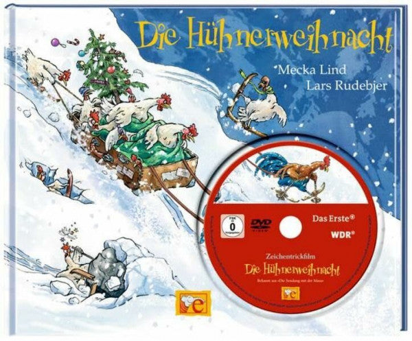 Rudebjer, Lars Die Hühnerweihnacht: mit Bilderbuch-DVD