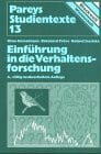 Immelmann, Klaus und andere Autoren Einführung in die Verhaltensforschung