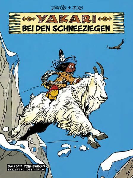 Derib, Claude Yakari bei den Schneeziegen